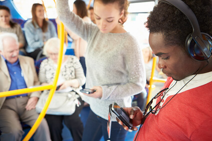Students can consume podcasts virtually anywhere.